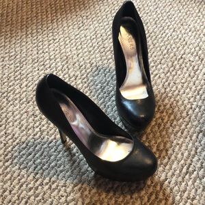 Black Platform Pumps from Bakers (Size- 8 1/2)